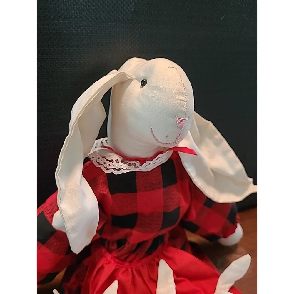 Kurt Adler 1991 Bunny Rabbit‎ Mom & Babies Plush 21